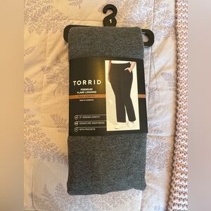 torrid Charcoal Heather Flare Leggings
